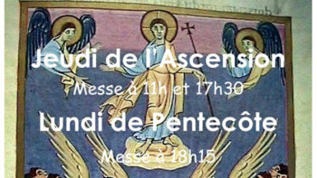 Permalien vers:Ascension et Pentecôte 2018 Permalien vers:Ascension et Pentecôte 2018