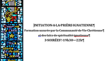 Permalien vers:Initiation à la prière ignatienne Permalien vers:Initiation à la prière ignatienne